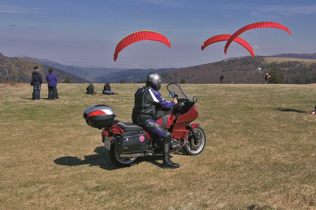 Motorradfahren in den Vogesen